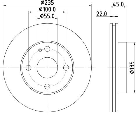 DON PCD13762 - Əyləc Diski furqanavto.az