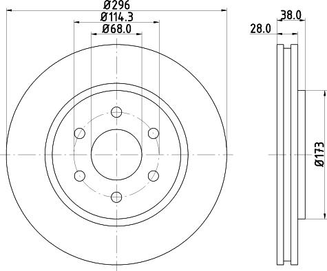 DON PCD13772 - Əyləc Diski furqanavto.az