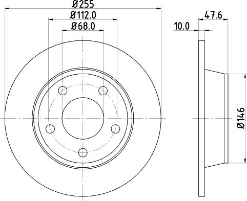 DON PCD12482 - Əyləc Diski furqanavto.az