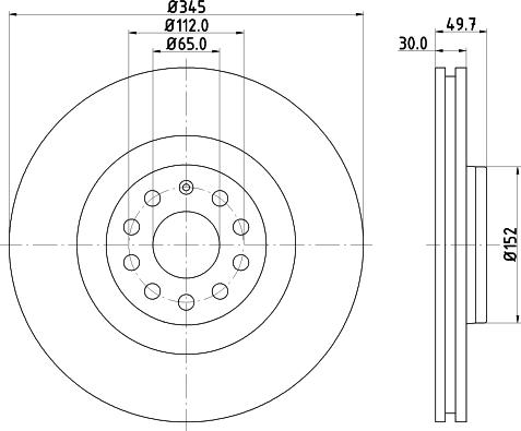 DON PCD12831 - Əyləc Diski furqanavto.az