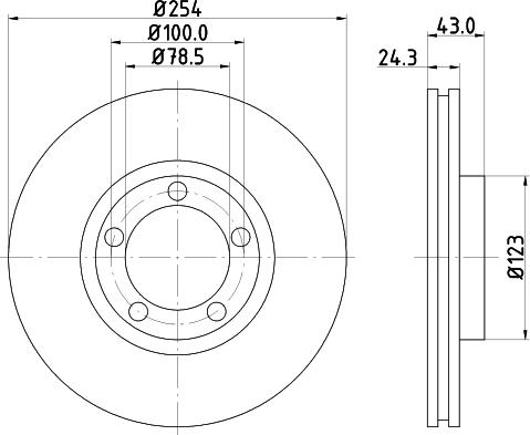 DON PCD17992 - Əyləc Diski furqanavto.az