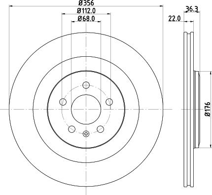 DON PCD17162 - Əyləc Diski furqanavto.az