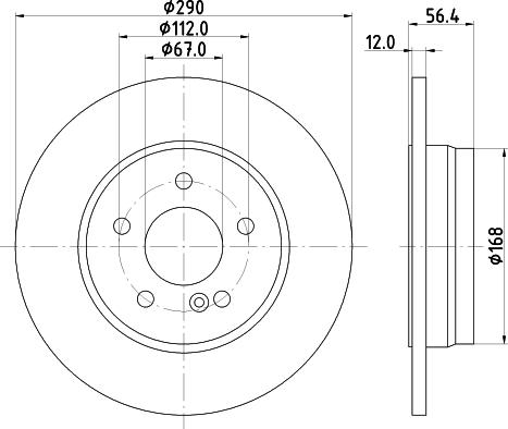 DON PCD20922 - Əyləc Diski furqanavto.az