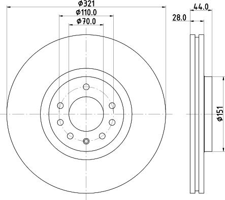 DON PCD21101 - Əyləc Diski furqanavto.az