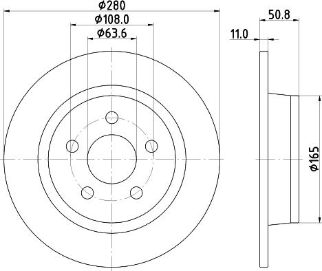 DON PCD21842 - Əyləc Diski furqanavto.az