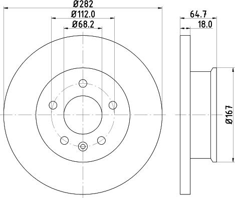 DON PCD21392 - Əyləc Diski furqanavto.az