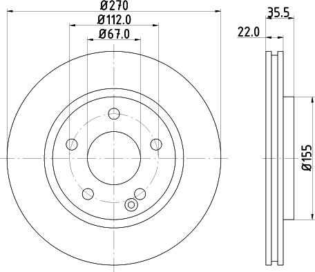 DON PCD21362 - Əyləc Diski furqanavto.az