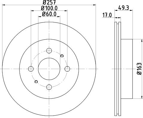 DON PCD21292 - Əyləc Diski furqanavto.az