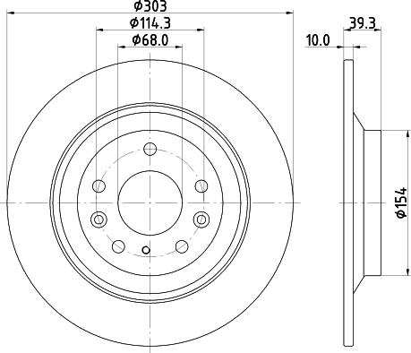 DON PCD21772 - Əyləc Diski furqanavto.az