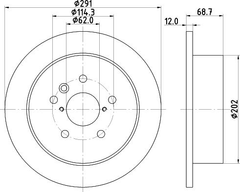 DON PCD23132 - Əyləc Diski furqanavto.az