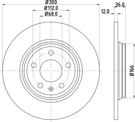 DON PCD22922 - Əyləc Diski furqanavto.az