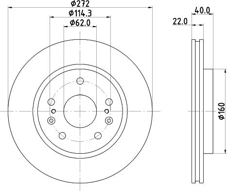 DON PCD22282 - Əyləc Diski furqanavto.az