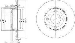 MOPROD MBD0324 - Əyləc Diski furqanavto.az