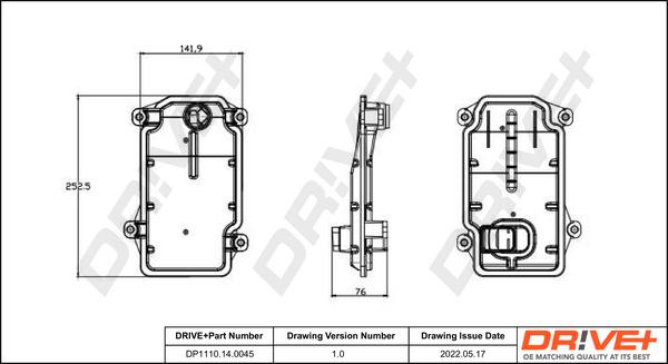 Dr!ve+ DP1110.14.0045 - Hidravlik Filtr, avtomatik transmissiya furqanavto.az