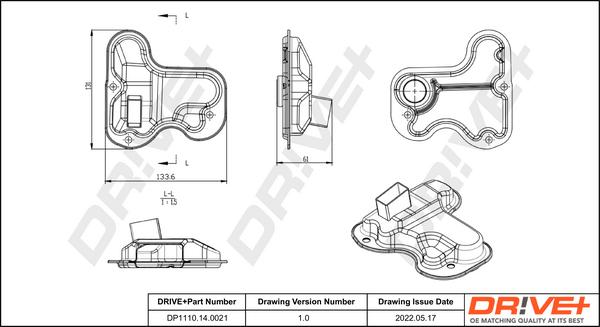 Dr!ve+ DP1110.14.0021 - Hidravlik Filtr, avtomatik transmissiya furqanavto.az