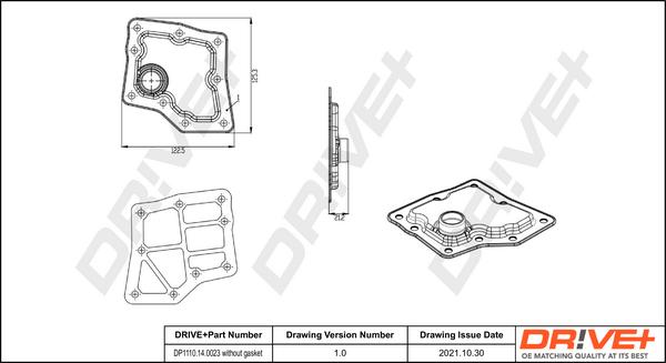 Dr!ve+ DP1110.14.0023 - Hidravlik Filtr, avtomatik transmissiya furqanavto.az