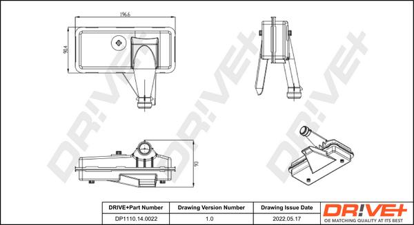 Dr!ve+ DP1110.14.0022 - Hidravlik Filtr, avtomatik transmissiya furqanavto.az