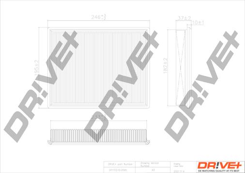 Dr!ve+ DP1110.10.0595 - Hava filtri furqanavto.az