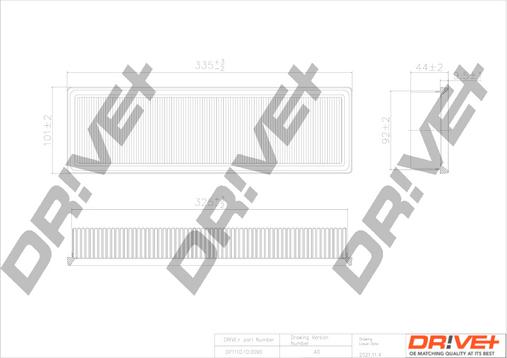 Dr!ve+ DP1110.10.0090 - Hava filtri furqanavto.az