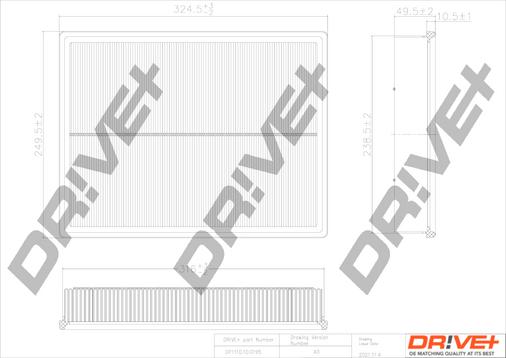 Dr!ve+ DP1110.10.0195 - Hava filtri furqanavto.az