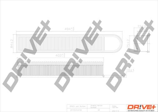 Dr!ve+ DP1110.10.0159 - Hava filtri furqanavto.az