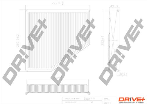 Dr!ve+ DP1110.10.0353 - Hava filtri furqanavto.az