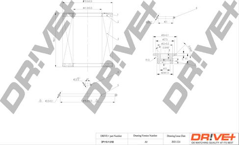 Dr!ve+ DP1110.11.0193 - Yağ filtri furqanavto.az