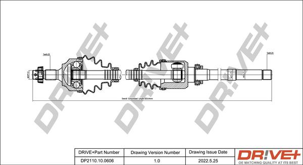 Dr!ve+ DP2110.10.0606 - Sürücü mili furqanavto.az