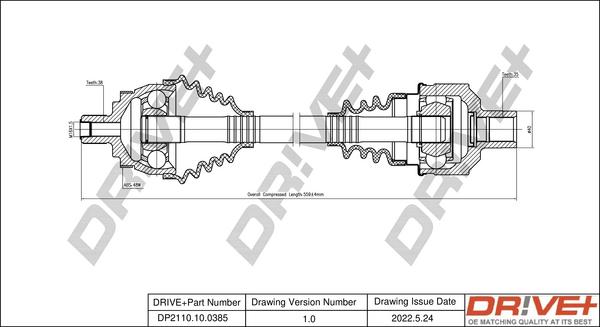 Dr!ve+ DP2110.10.0385 - Sürücü mili furqanavto.az