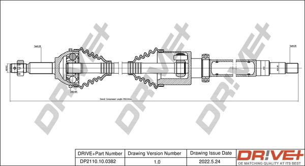 Dr!ve+ DP2110.10.0382 - Sürücü mili furqanavto.az