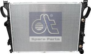 DT Spare Parts 4.66273 - Radiator, mühərrikin soyudulması furqanavto.az