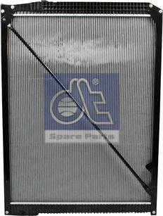 DT Spare Parts 4.62675 - Radiator, mühərrikin soyudulması furqanavto.az