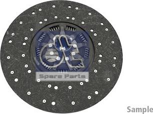 DT Spare Parts 5.50017 - Debriyaj diski furqanavto.az