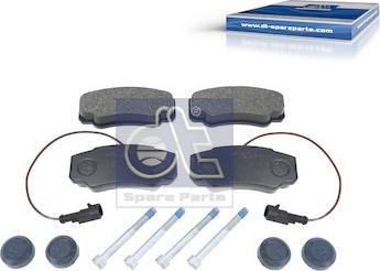 DT Spare Parts 6.95122 - Əyləc altlığı dəsti, əyləc diski furqanavto.az