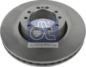 DT Spare Parts 6.61022 - Əyləc Diski furqanavto.az