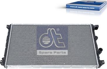 DT Spare Parts 6.35235 - Radiator, mühərrikin soyudulması furqanavto.az