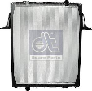 DT Spare Parts 6.35220 - Radiator, mühərrikin soyudulması furqanavto.az