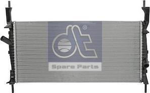 DT Spare Parts 13.42104 - Radiator, mühərrikin soyudulması furqanavto.az