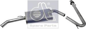 DT Spare Parts 12.27158 - Orta / Son Səsboğucu furqanavto.az