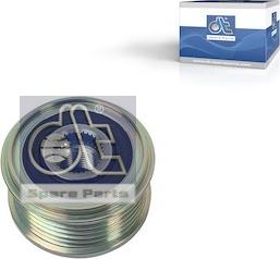 DT Spare Parts 12.72054 - Kasnak, alternator, sərbəst dönərli mufta furqanavto.az