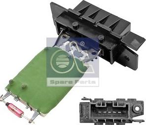 DT Spare Parts 12.77120 - Rezistor, daxili üfleyici furqanavto.az