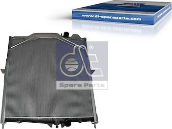 DT Spare Parts 2.11055 - Radiator, mühərrikin soyudulması furqanavto.az