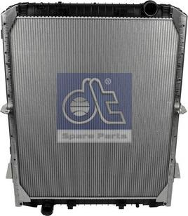 DT Spare Parts 7.21012 - Radiator, mühərrikin soyudulması furqanavto.az