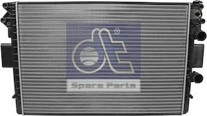 DT Spare Parts 7.21034 - Radiator, mühərrikin soyudulması furqanavto.az