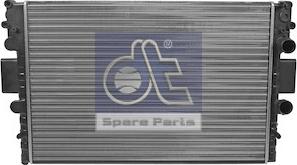 DT Spare Parts 7.21028 - Radiator, mühərrikin soyudulması furqanavto.az