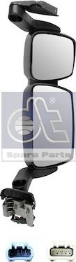DT Spare Parts 7.73125 - Kənar güzgü, sürücü kabinəsi furqanavto.az