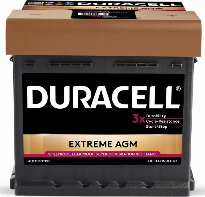 DURACELL 016550010801 - Başlanğıc batareyası furqanavto.az