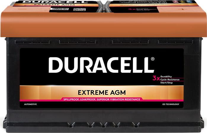 DURACELL 016580010801 - Başlanğıc batareyası furqanavto.az