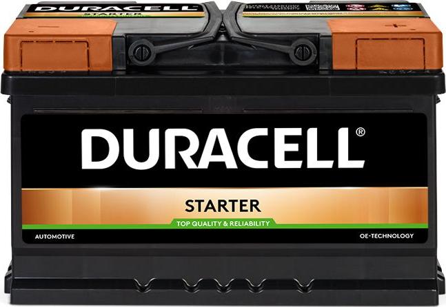 DURACELL 010570440801 - Başlanğıc batareyası furqanavto.az