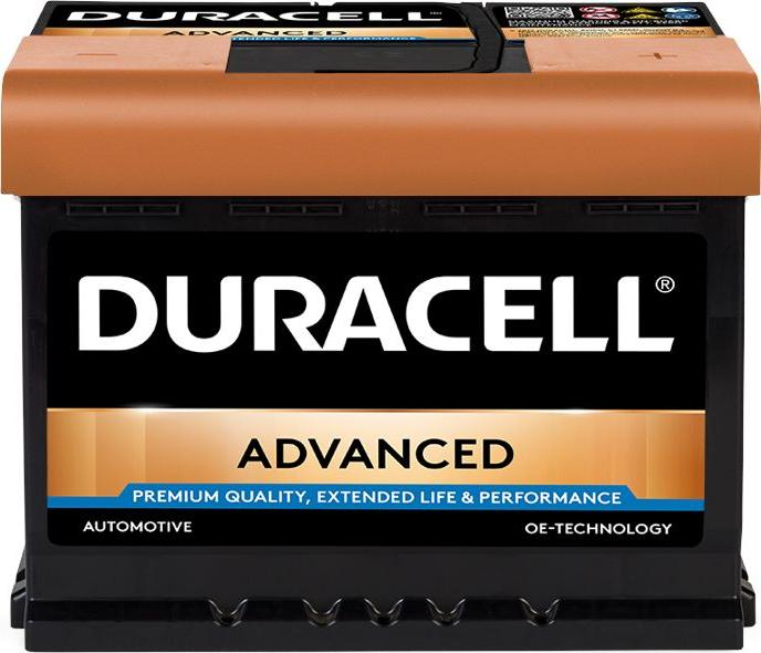 DURACELL 013562190801 - Başlanğıc batareyası furqanavto.az